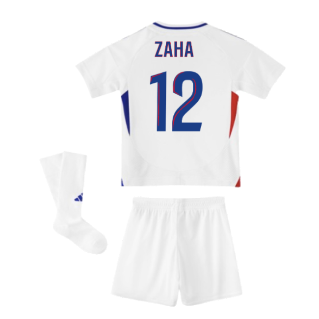 2024-2025 Olympique Lyon Home Mini Kit (Zaha 12)