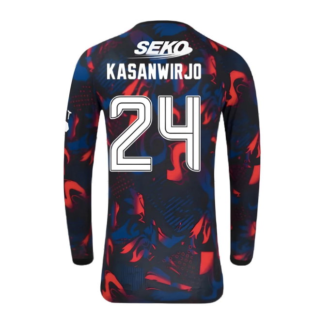 2024-2025 Rangers Long Sleeve Third Shirt (Kasanwirjo 24)