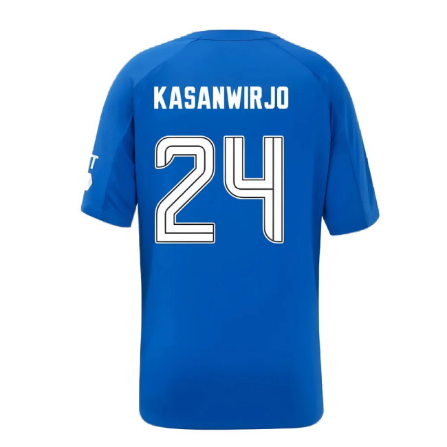 2024-2025 Rangers Home Shirt (Kids) (Kasanwirjo 24)