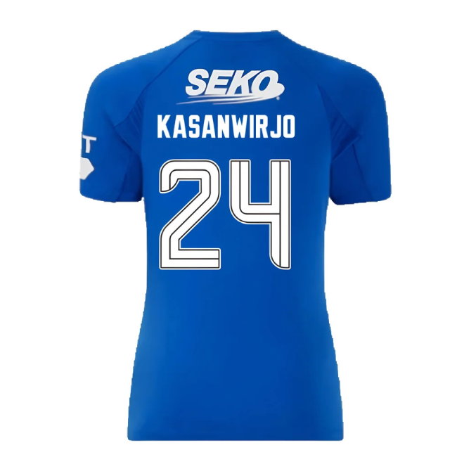2024-2025 Rangers Home Shirt (Womens) (Kasanwirjo 24)