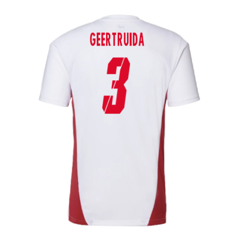 2024-2025 Red Bull Leipzig Training Shirt (White) (Geertruida 3)