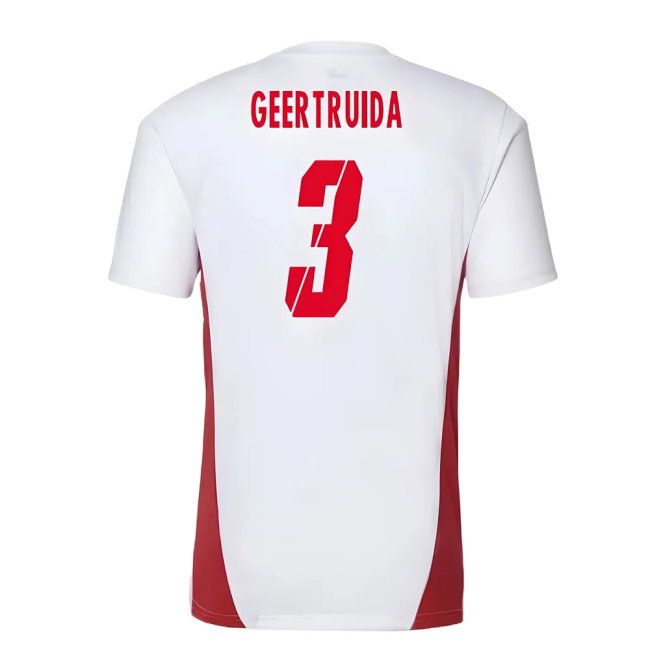 2024-2025 Red Bull Leipzig Training Shirt (White) (Geertruida 3)