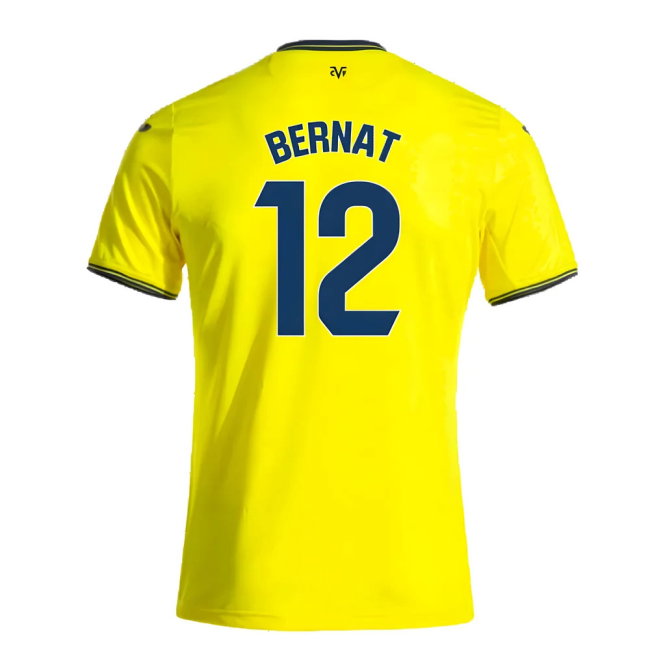 2024-2025 Villarreal Home Shirt (Bernat 12)