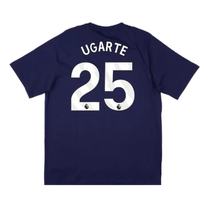 2024-2025 Man Utd Training Tee (Night Indigo) (Ugarte 25)