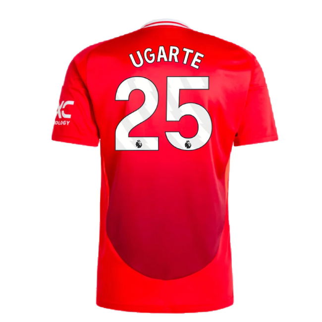 2024-2025 Man Utd Home Shirt (Ugarte 25)