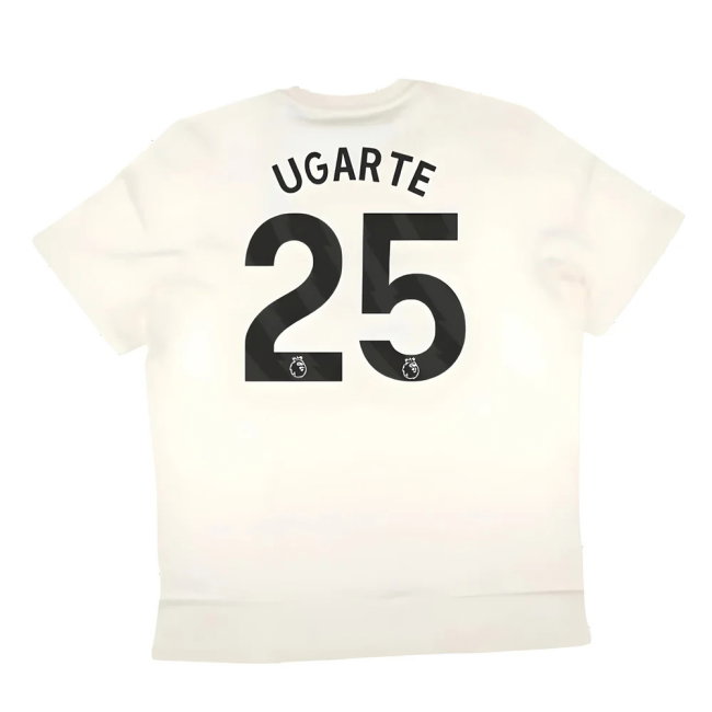 2024-2025 Man Utd SZN Graphic Tee (Cream White) (Ugarte 25)