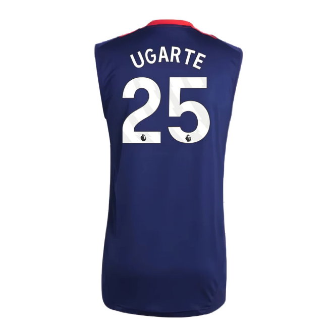 2024-2025 Man Utd Sleeveless Jersey (Night Indigo) (Ugarte 25)