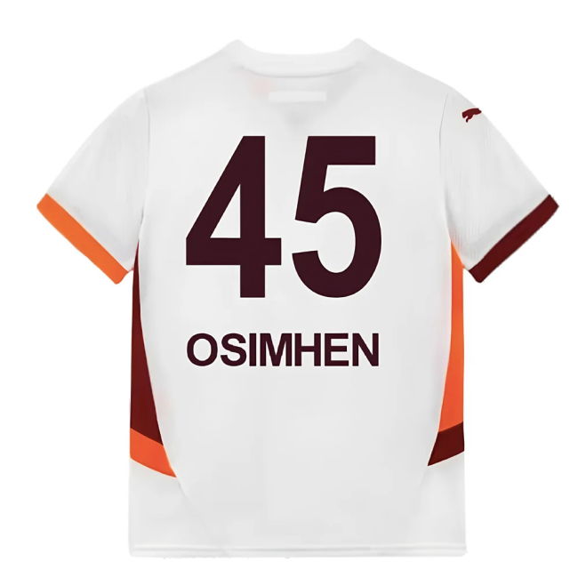 2024-2025 Galatasaray Away Shirt (Kids) (Osimhen 45)
