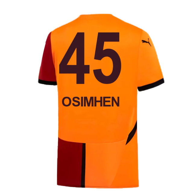 2024-2025 Galatasaray Home Shirt (Osimhen 45)
