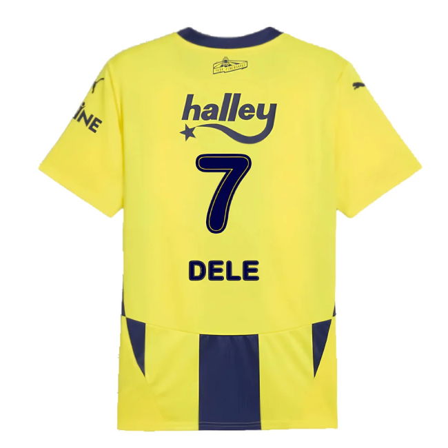 2024-2025 Fenerbahce Home Shirt (Dele 7)