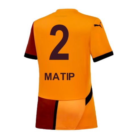 2024-2025 Galatasaray Home Shirt (Womens) (Matip 2)