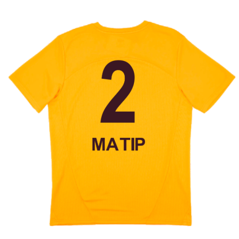 2024-2025 Galatasaray Training Shirt (Orange) (Matip 2)