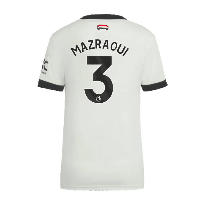 2024-2025 Man Utd Authentic Third Shirt (Womens) (Mazraoui 3)