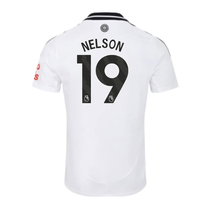 2024-2025 Fulham Home Shirt (Nelson 19)