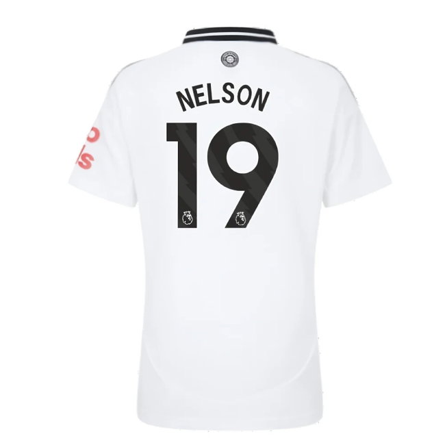 2024-2025 Fulham Home Shirt (Womens) (Nelson 19)