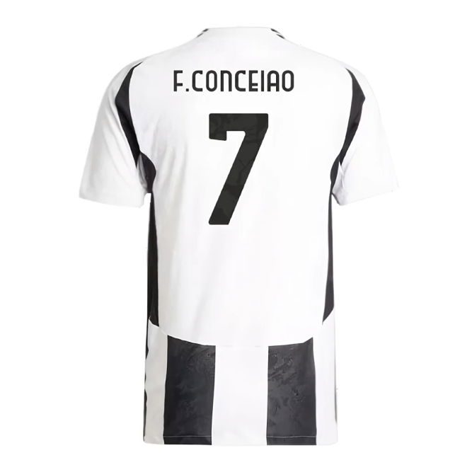2024-2025 Juventus Authentic Home Shirt (F.Conceiao 7)