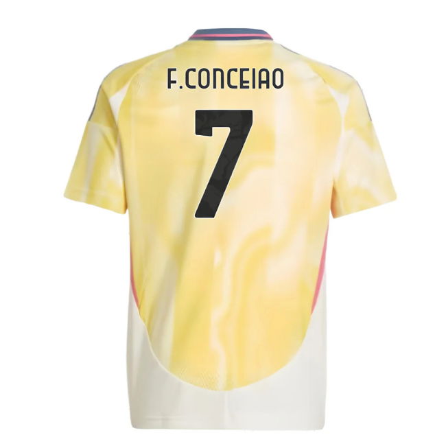 2024-2025 Juventus Away Shirt (Kids) (F.Conceiao 7)
