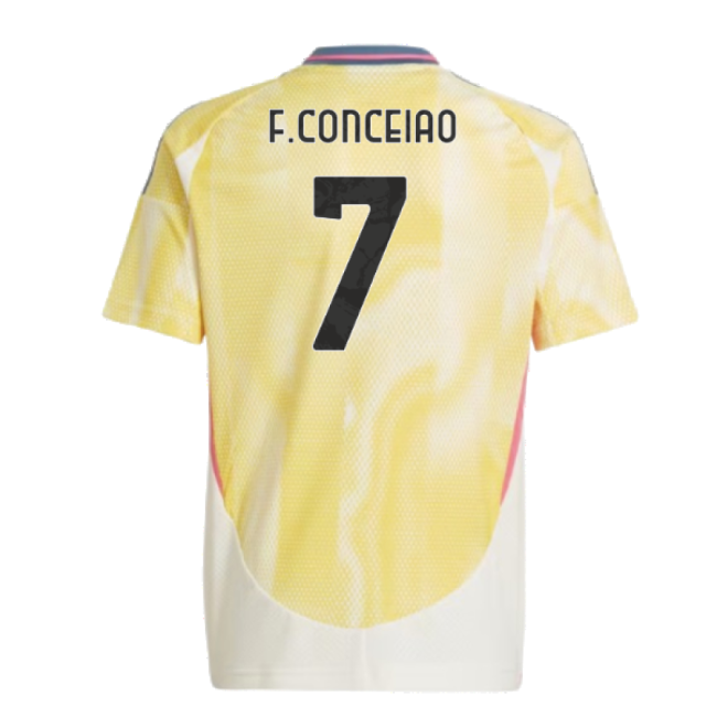 2024-2025 Juventus Away Shirt (Kids) (F.Conceiao 7)