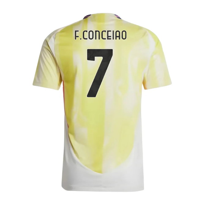 2024-2025 Juventus Authentic Away Shirt (F.Conceiao 7)