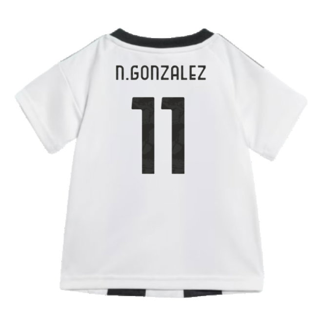 2024-2025 Juventus Home Baby Kit (N.Gonzalez 11)