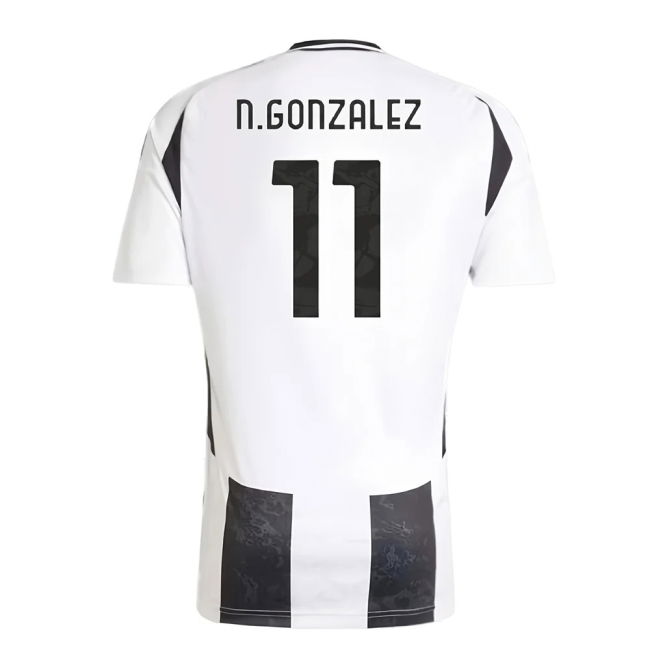 2024-2025 Juventus Home Shirt (N.Gonzalez 11)