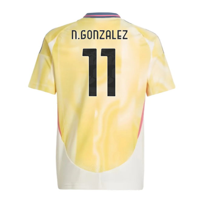 2024-2025 Juventus Away Shirt (Kids) (N.Gonzalez 11)