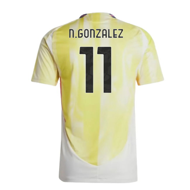 2024-2025 Juventus Authentic Away Shirt (N.Gonzalez 11)