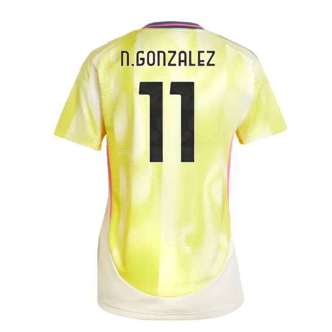 2024-2025 Juventus Away Shirt (Womens) (N.Gonzalez 11)