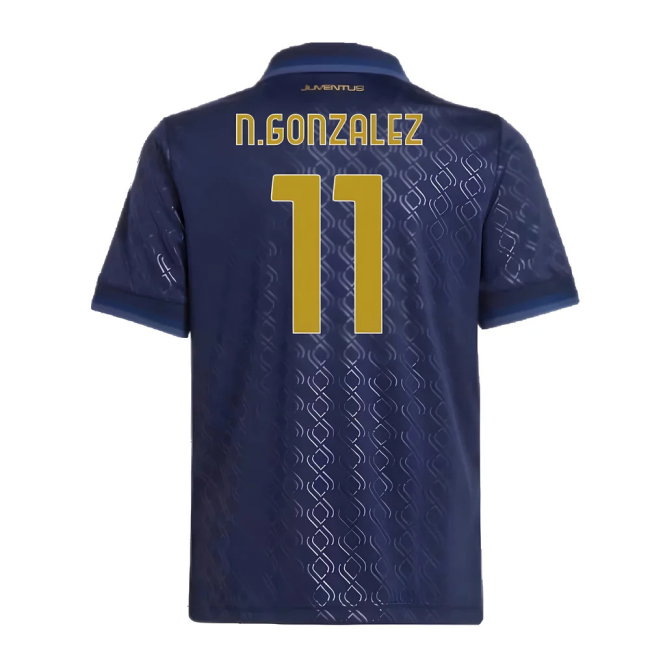 2024-2025 Juventus Third Shirt (Kids) (N.Gonzalez 11)