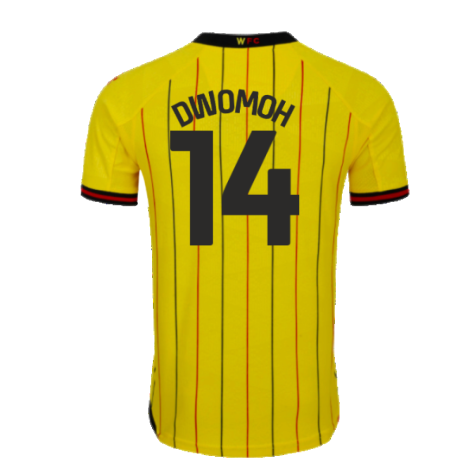 2024-2025 Watford Home Shirt (Dwomoh 14)