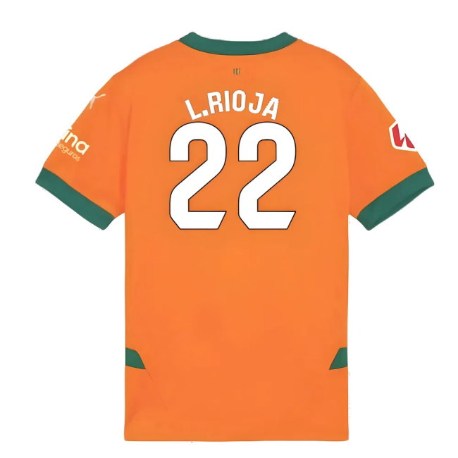 2024-2025 Valencia Third Shirt (L.Rioja 22)