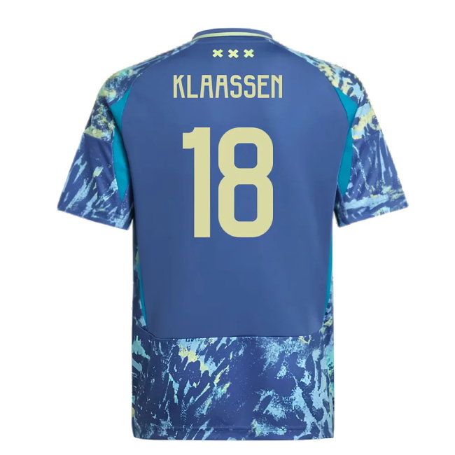 2024-2025 Ajax Away Shirt (Kids) (Klaassen 18)
