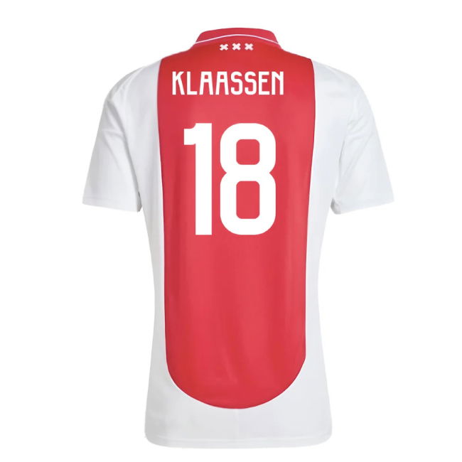 2024-2025 Ajax Home Shirt (Klaassen 18)