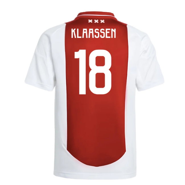 2024-2025 Ajax Home Shirt (Kids) (Klaassen 18)