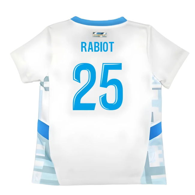 2024-2025 Marseille Home Mini Kit (Rabiot 25)