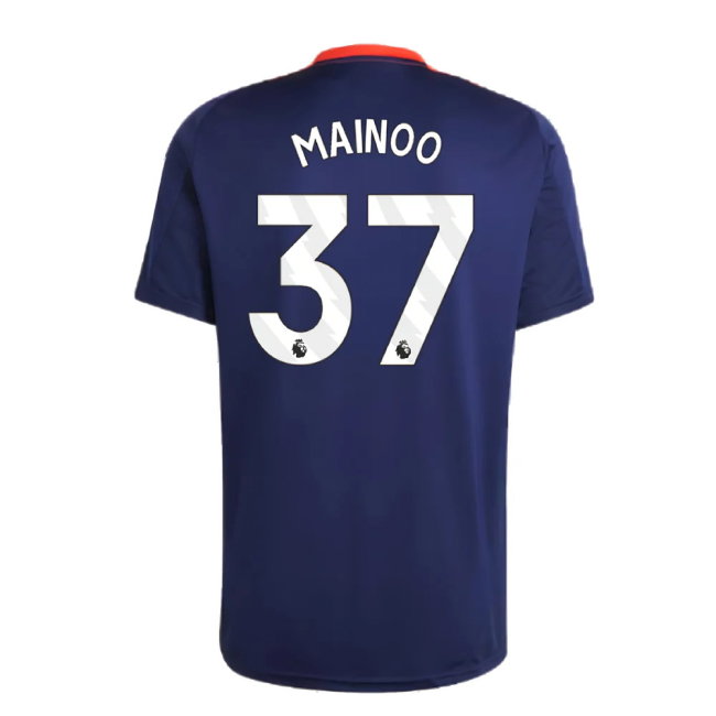 2024-2025 Man Utd Training Jersey (Night Indigo) (Mainoo 37)