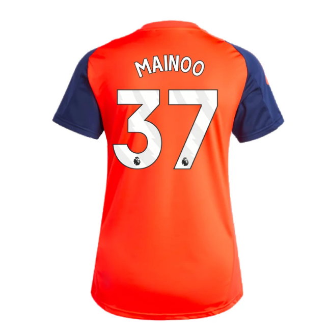 2024-2025 Man Utd Training Jersey (Red) - Womens (Mainoo 37)