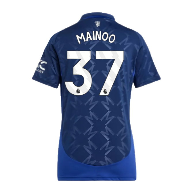 2024-2025 Man Utd Away Shirt (Womens) (Mainoo 37)