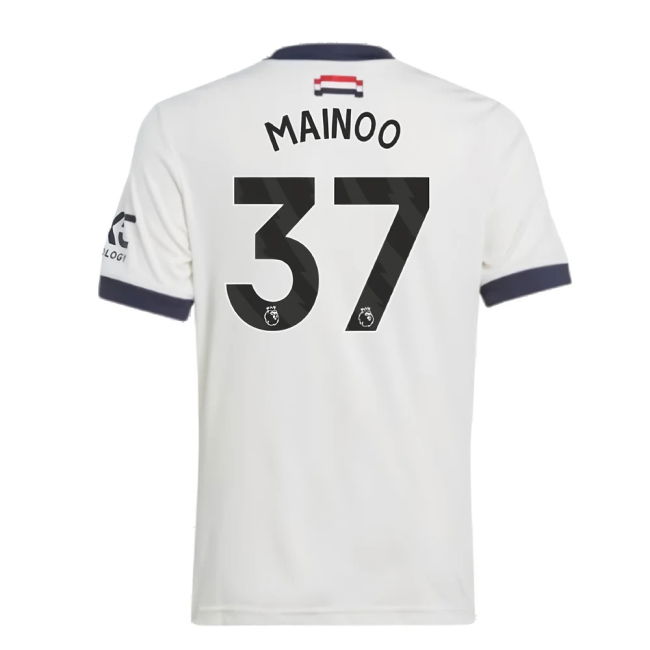 2024-2025 Man Utd Third Shirt (Kids) (Mainoo 37)