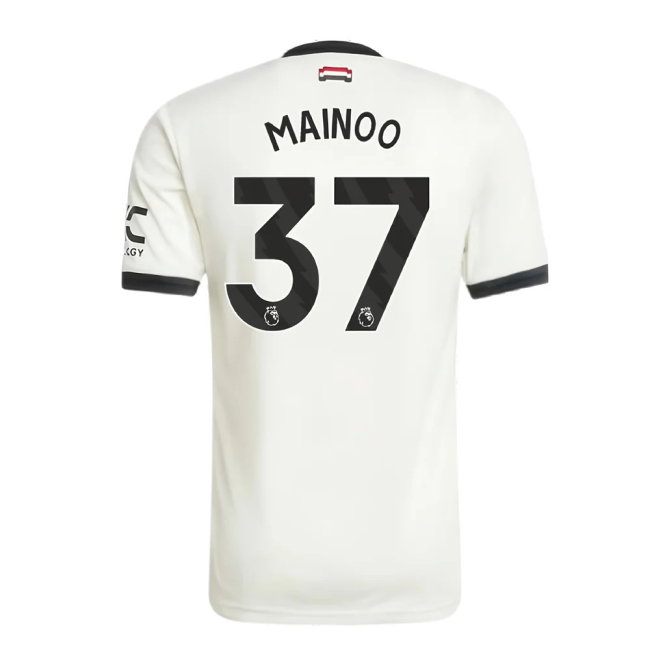 2024-2025 Man Utd Authentic Third Shirt (Mainoo 37)