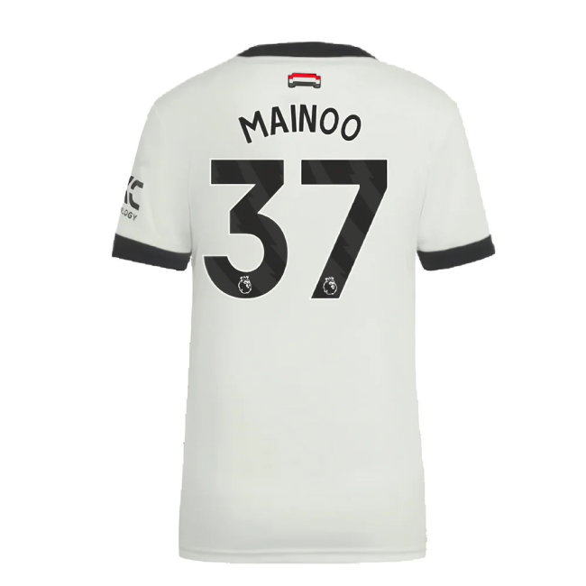2024-2025 Man Utd Authentic Third Shirt (Womens) (Mainoo 37)