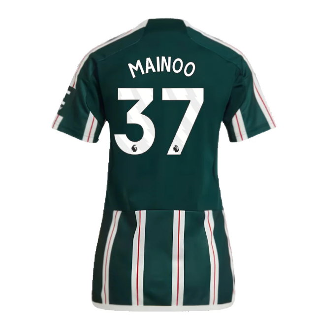 2023-2024 Man Utd Away Shirt (Ladies) (Mainoo 37)