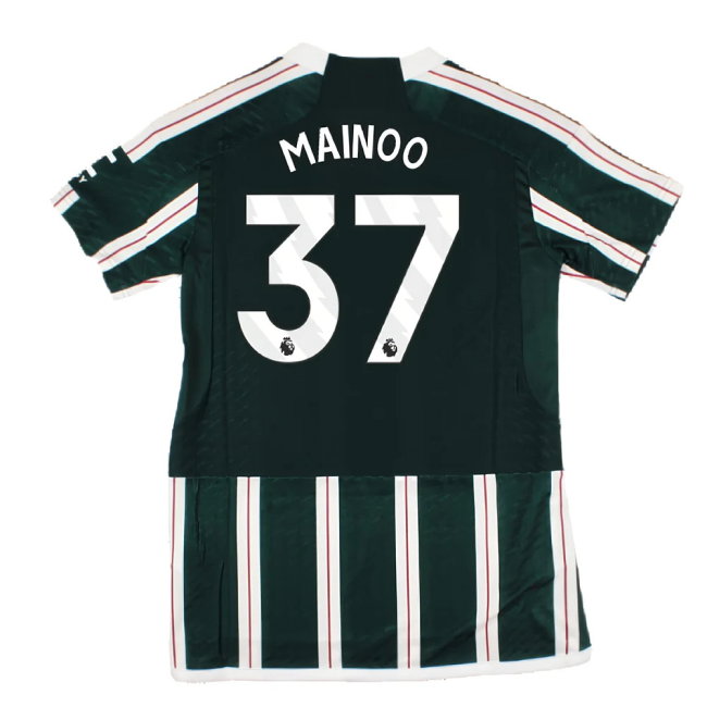 2023-2024 Man Utd Authentic Away Shirt (Ladies) (Mainoo 37)