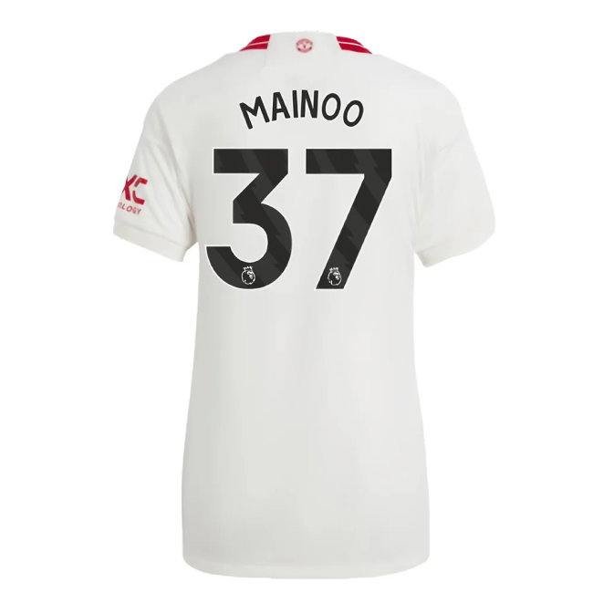 2023-2024 Man Utd Third Shirt (Ladies) (Mainoo 37)