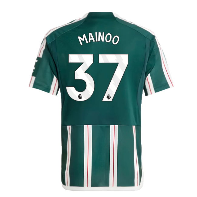 2023-2024 Man Utd Away Shirt (Kids) (Mainoo 37)