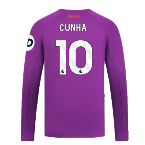 2024-2025 Wolves Long Sleeve Third Shirt (Cunha 10)