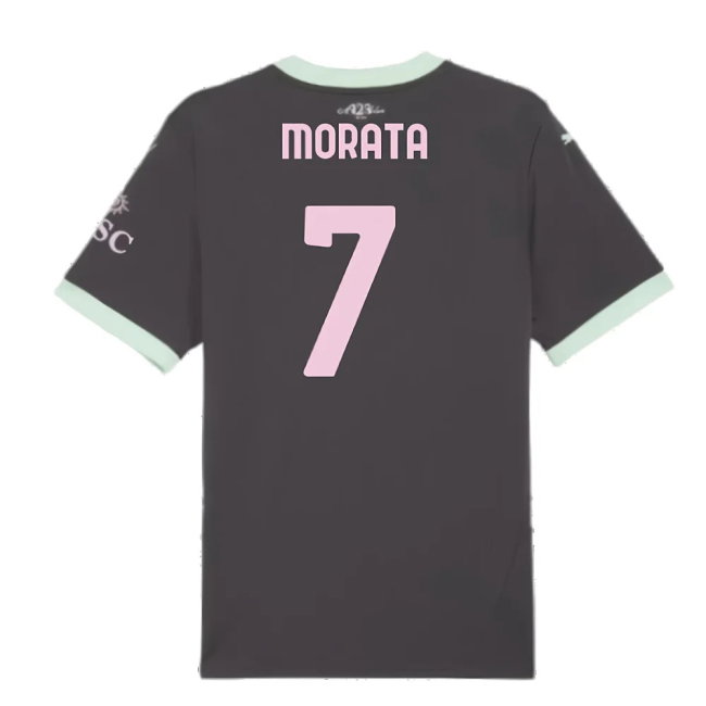 2024-2025 AC Milan Third Shirt (Morata 7)