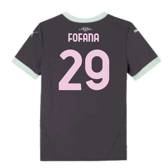 2024-2025 AC Milan Third Shirt (Kids) (Fofana 29)