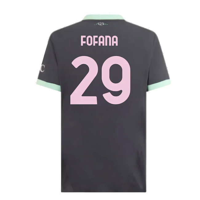 2024-2025 AC Milan Third Authentic Shirt (Fofana 29)
