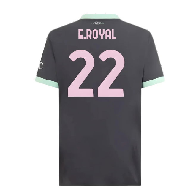 2024-2025 AC Milan Third Authentic Shirt (E.Royal 22)